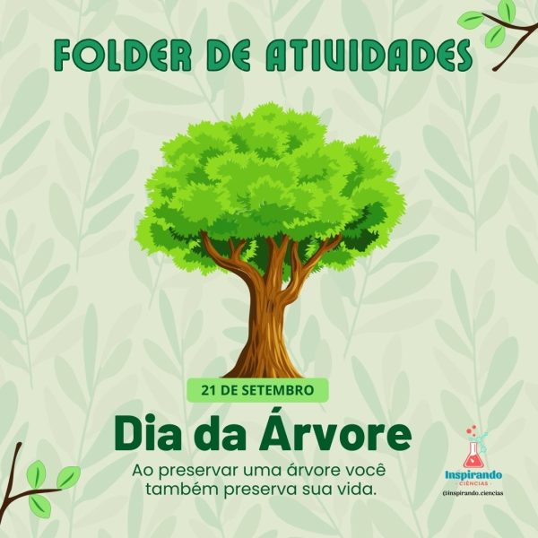 Folder de atividades - Dia da árvore