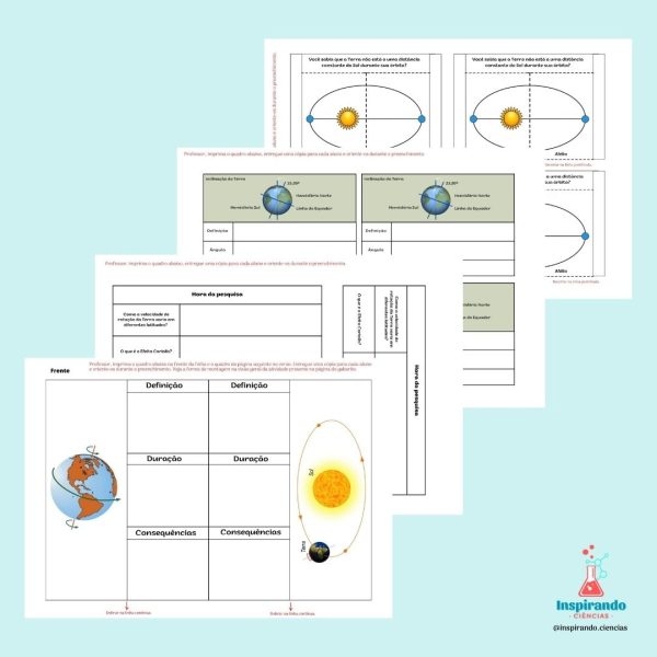 Caderno interativo -  Movimentos da Terra - Imagem 3