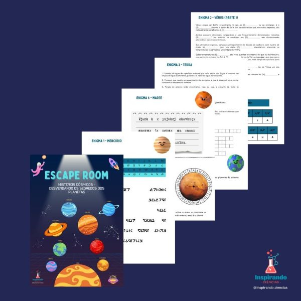Escape Room: Mistérios cósmicos - Desvendando os segredos dos planetas - Image 2