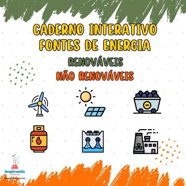 Caderno Interativo - Fontes de energia renováveis e não renováveis