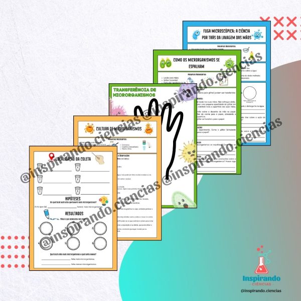 Combo de Experimentos - Microrganismos (Bactérias, Vírus, Fungos e Protozoários) - Imagem 2