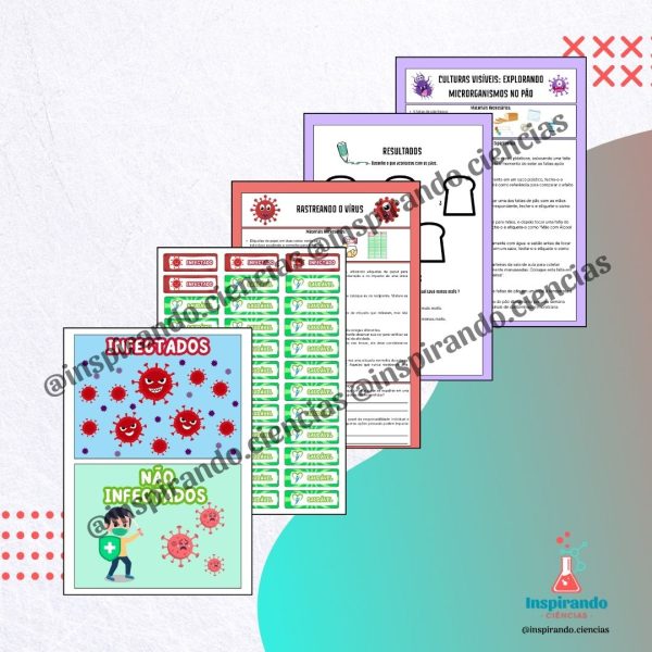 Combo de Experimentos - Microrganismos (Bactérias, Vírus, Fungos e Protozoários) - Imagem 3