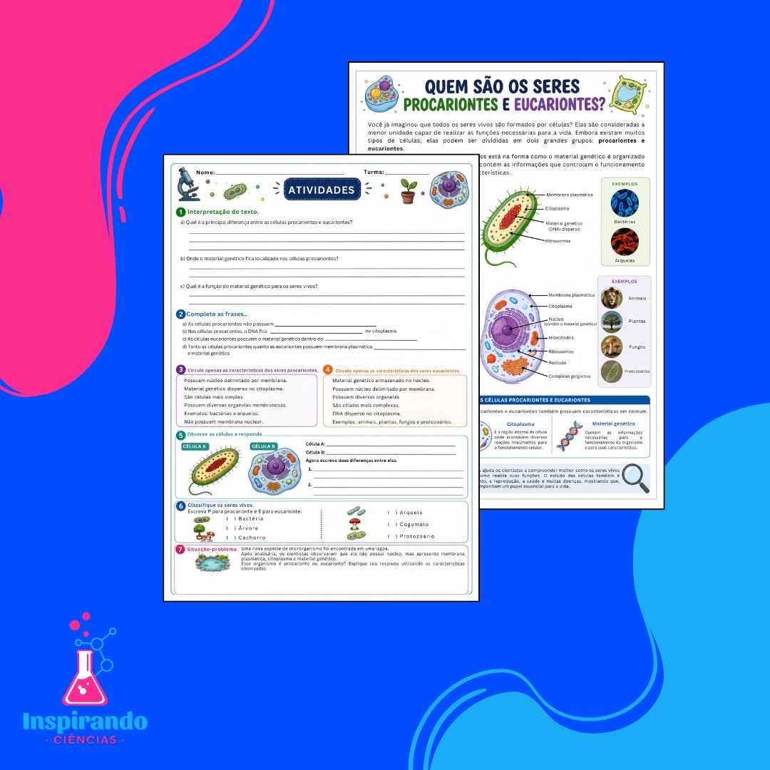 Combo de Atividades – Introdução à Biologia Celular - Imagem 2
