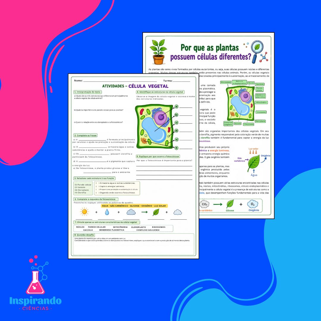 Combo de Atividades – Introdução à Biologia Celular - Imagem 4