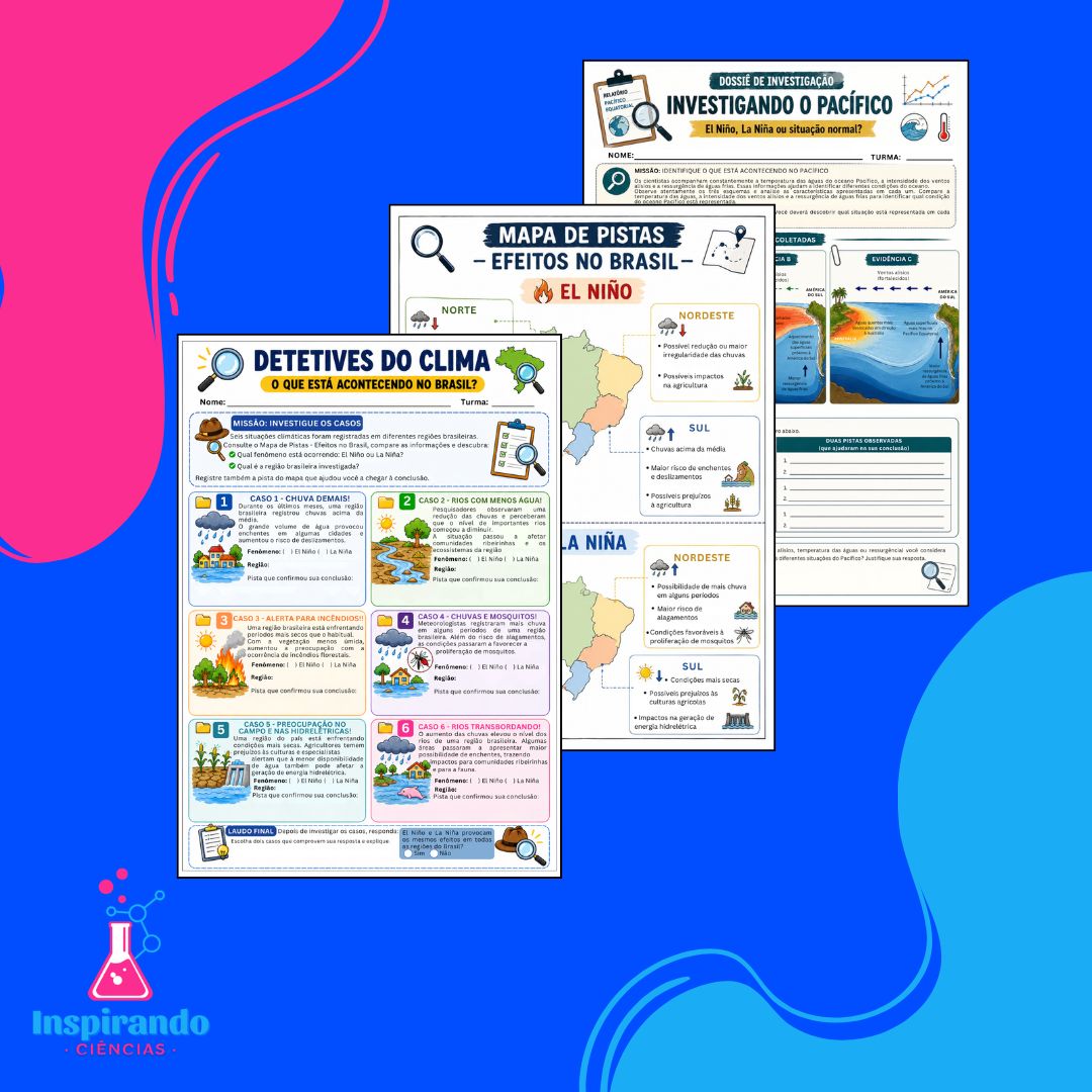 Combo de Atividades – El Niño e La Niña - Imagem 3